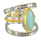 Sterling Silver Color Stone Rings by Michou
